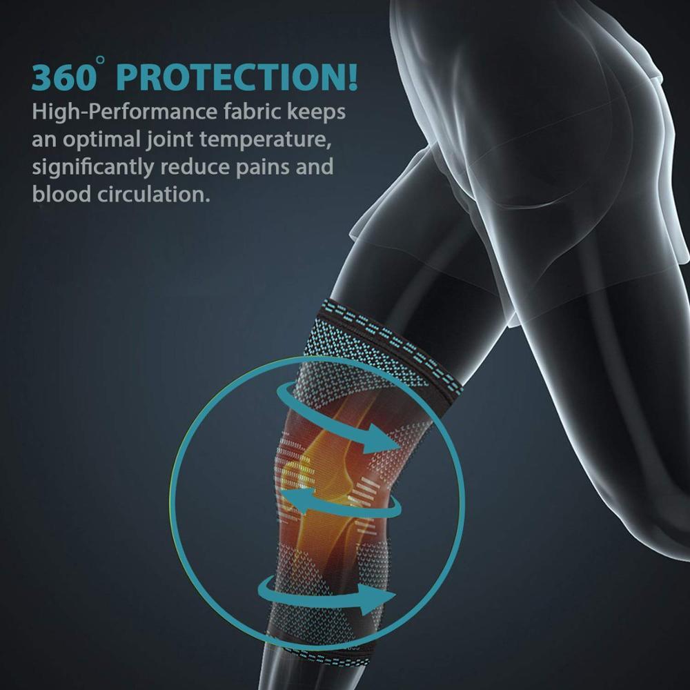 Knitted Sports Knee Pads – Professional-Grade Protective Gear