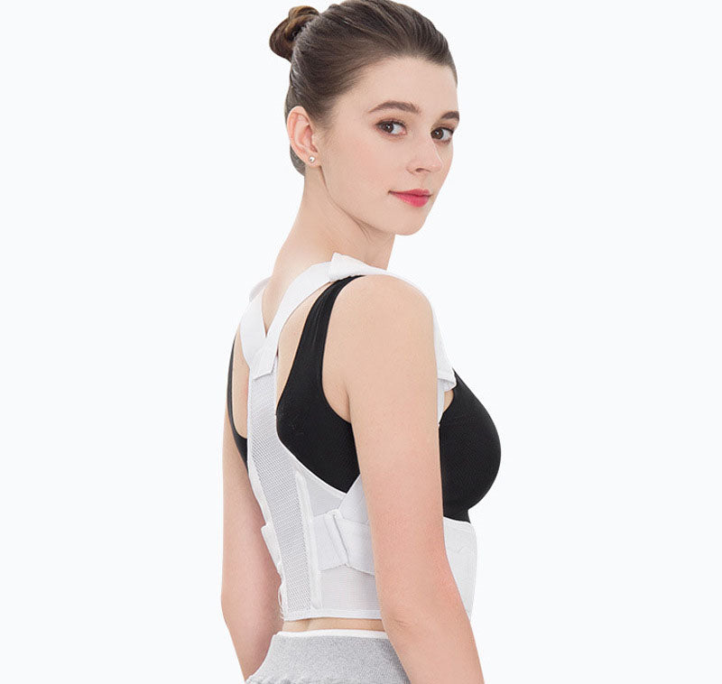 Adjustable Breathable Spine Support Brace – Posture Corrector for Men and Women