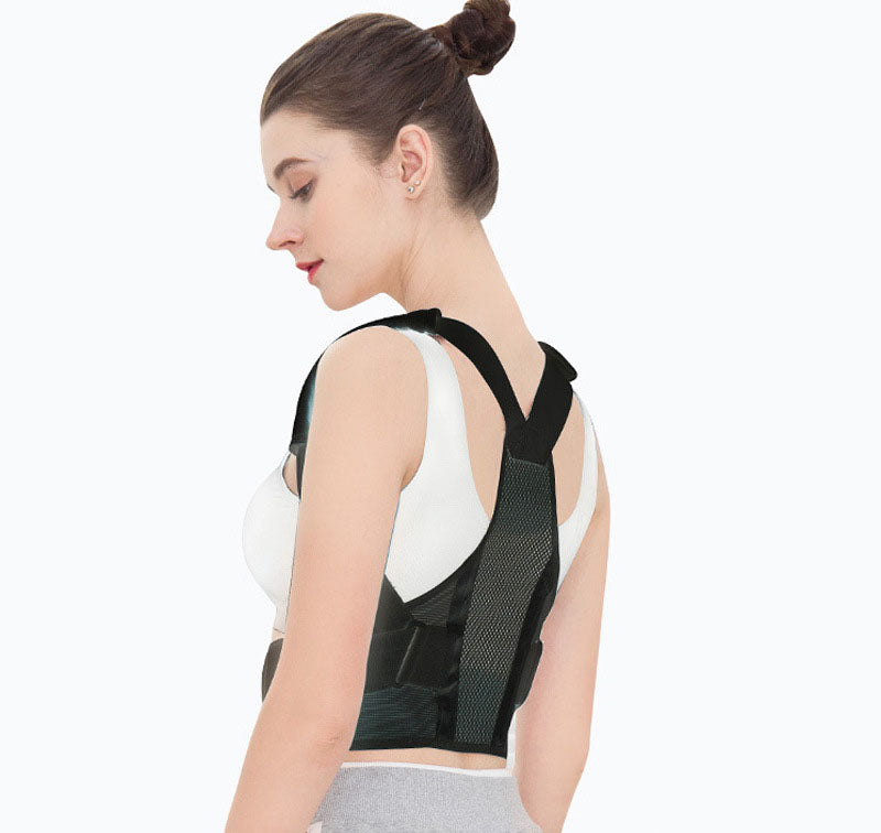 Adjustable Breathable Spine Support Brace – Posture Corrector for Men and Women