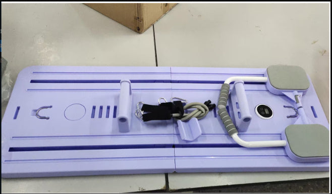 Multifunctional Fitness Board Flat Support Chest And Abdominal Muscle Equipment Household Abdominal Wheel