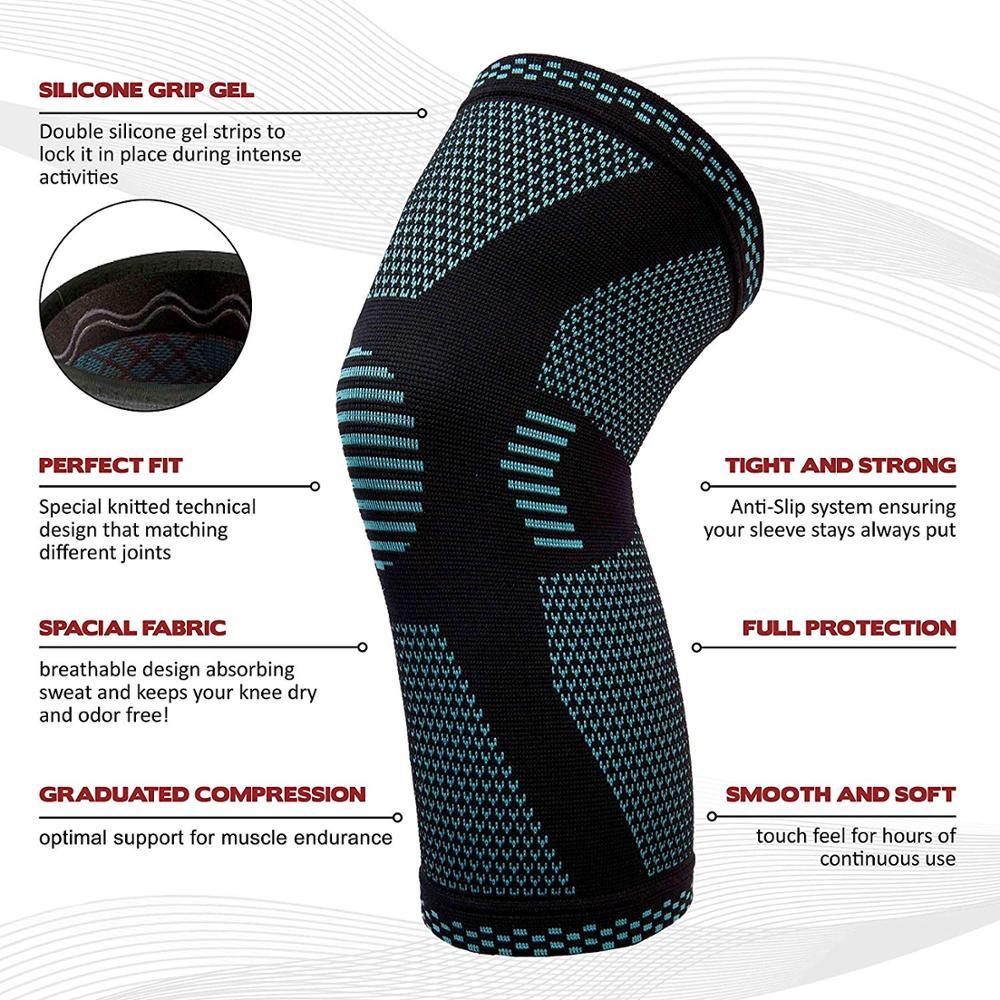 Knitted Sports Knee Pads – Professional-Grade Protective Gear