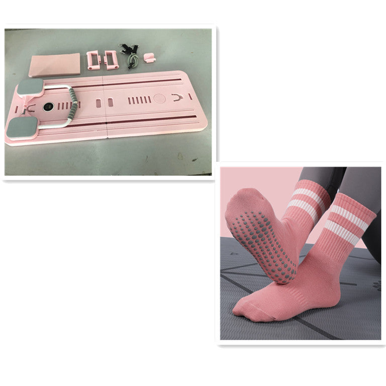 Multifunctional Fitness Board Flat Support Chest And Abdominal Muscle Equipment Household Abdominal Wheel