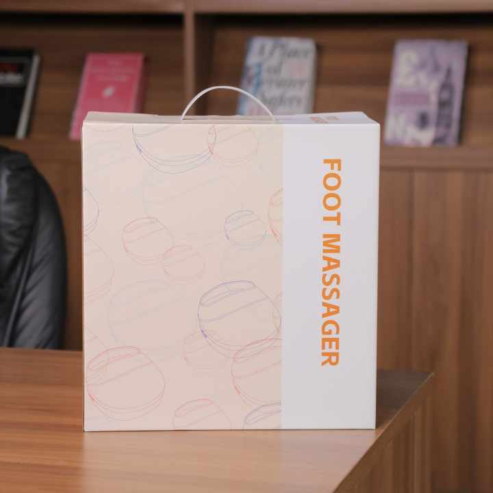 Lumafeet Wireless Shiatsu Foot Massager – Vibration & Roller Therapy for Blood Circulation & Relaxation