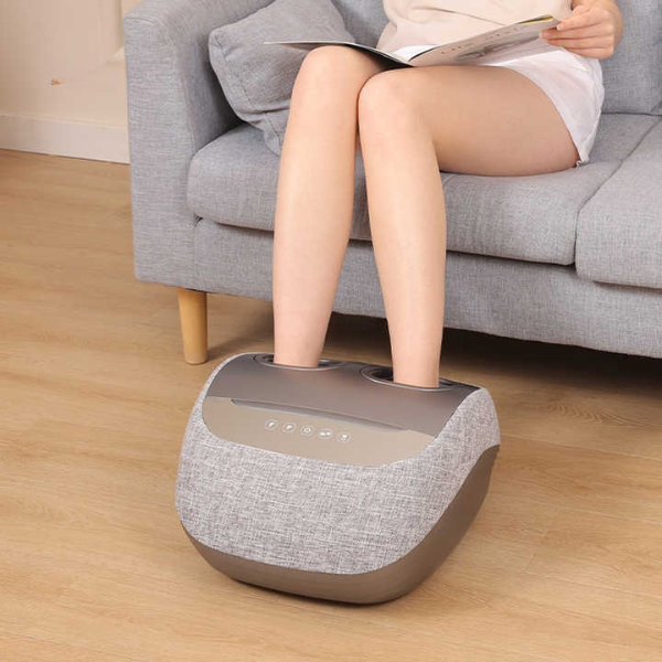 Lumafeet Electric Foot Massager High-Frequency Blood Circulation & Air Pressure Vibrating Massage Machine