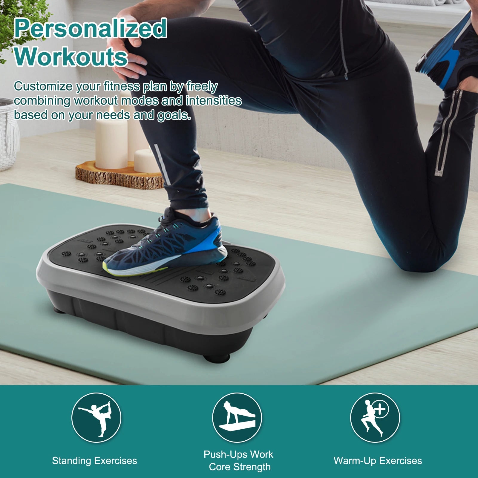 Vibration Plate Exercise Machine