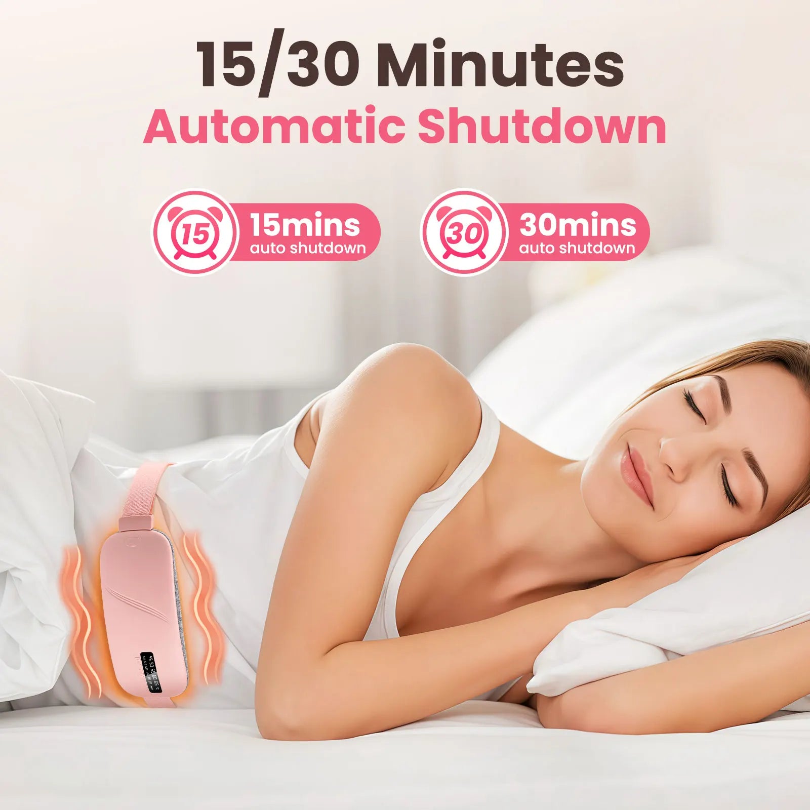 Rechargeable Menstrual Heating Pads Belt