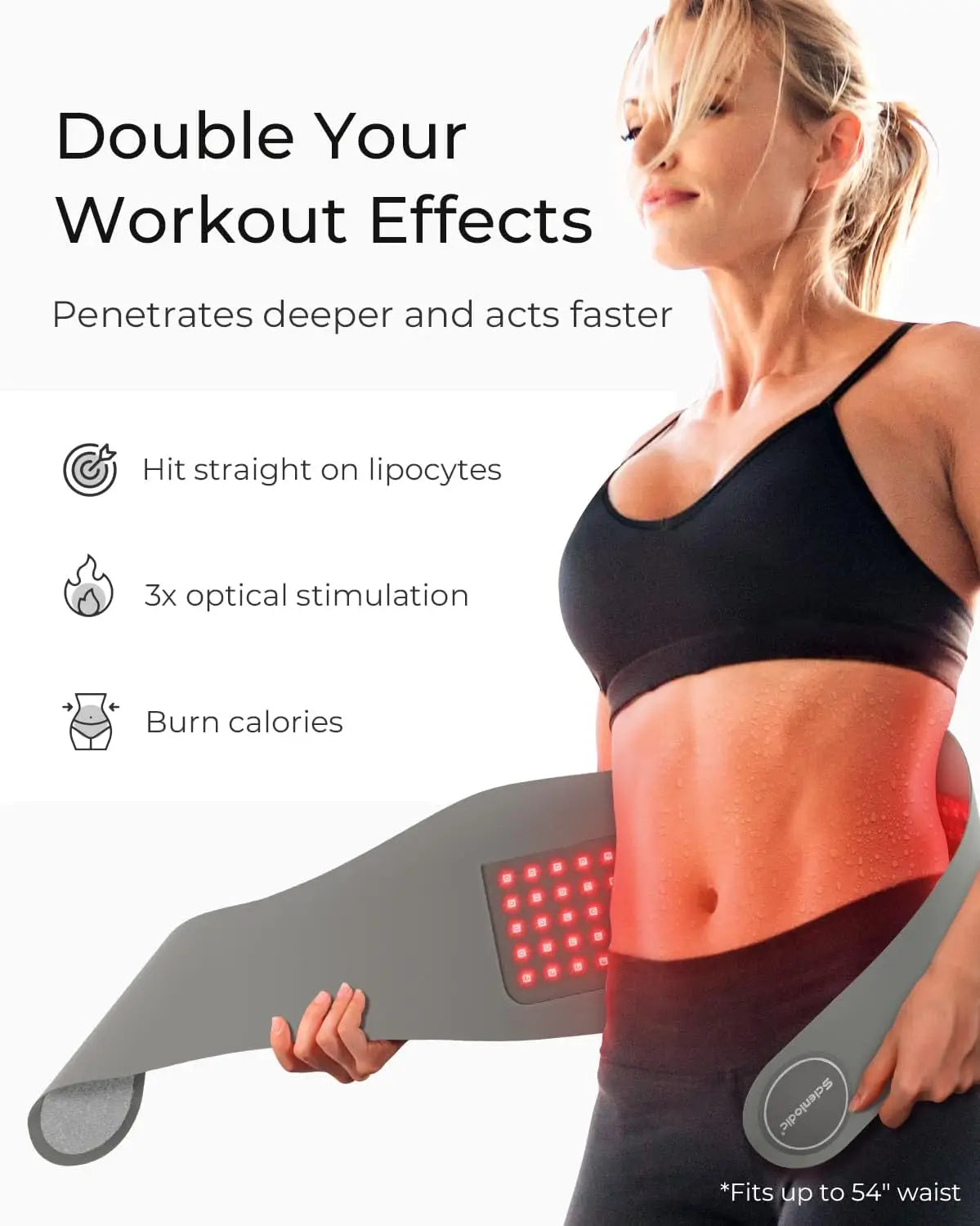 LED Light Infrared Therapy Waist Pad