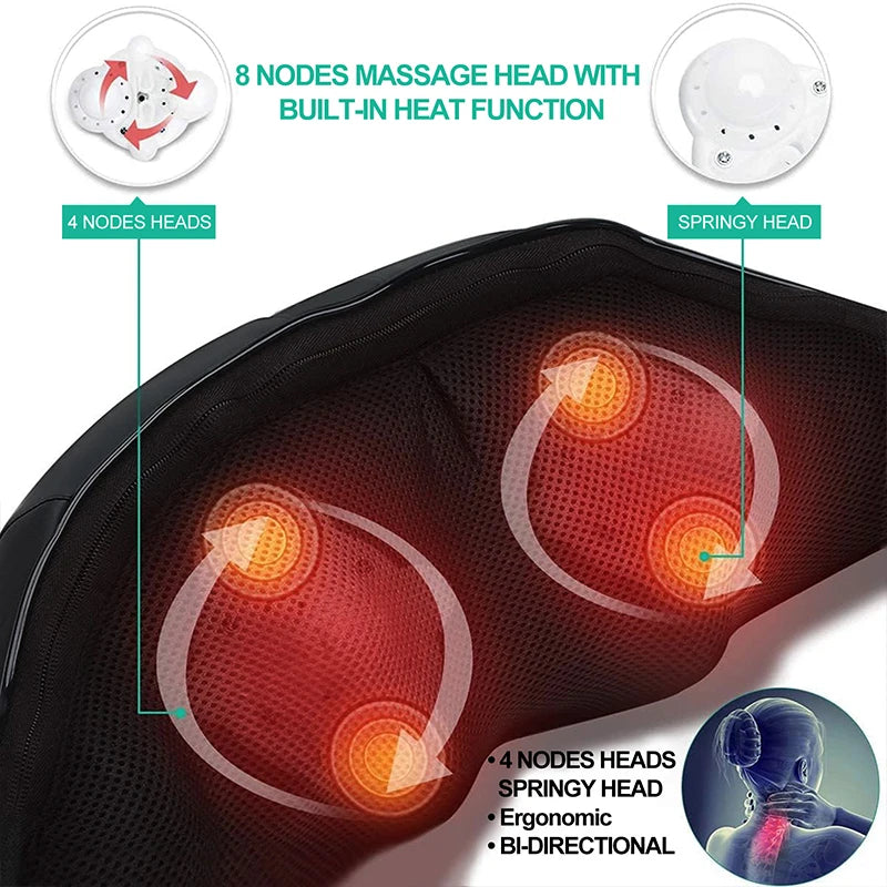 U Shape Deep Back Massager
