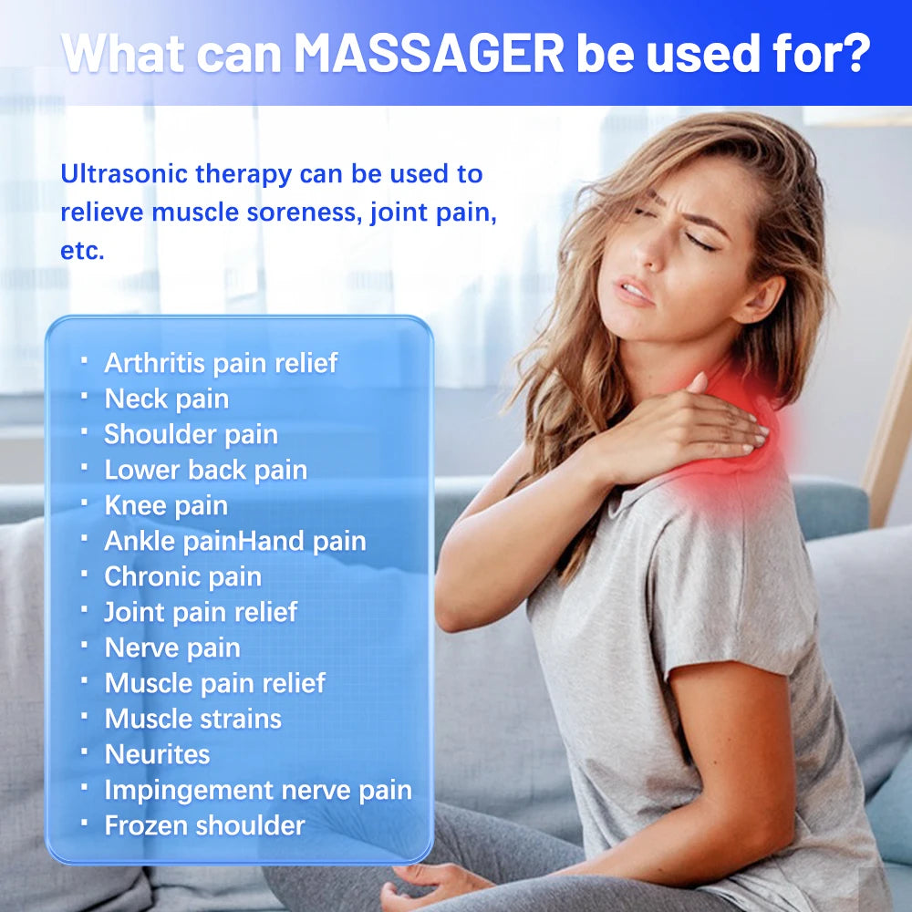 Neck Massager EMS Muscle Stimulator Electric Cervical Massage Patch