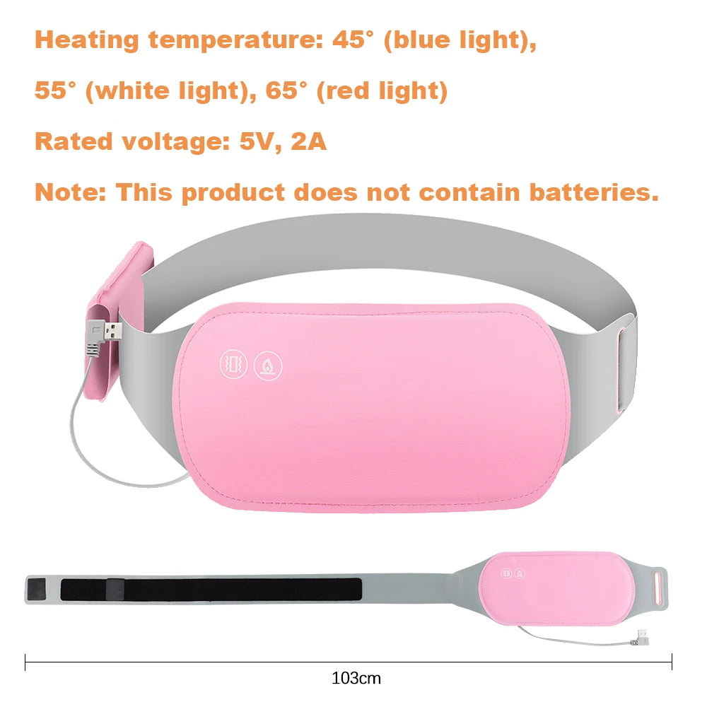 USB Menstrual Electric Heating Pad For Women Period Care