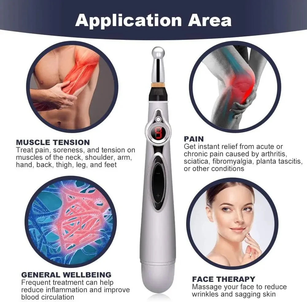 Electronic Acupuncture Point Massage Pen