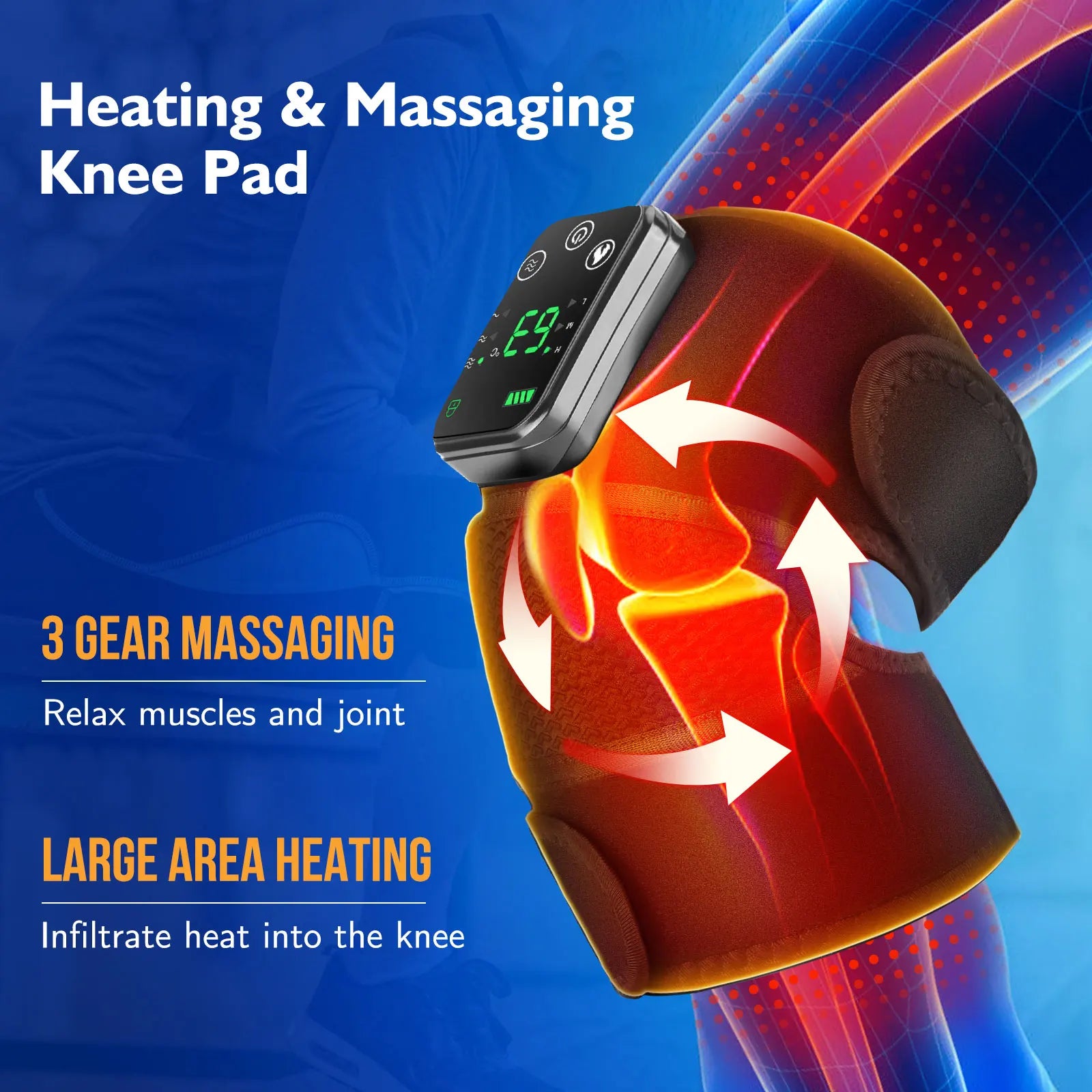 Joints Health Care 3 in 1 Heated Vibration Massager