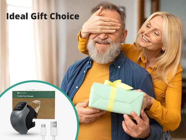 3 Heating Levels & 3 Vibration Modes Knee Massager