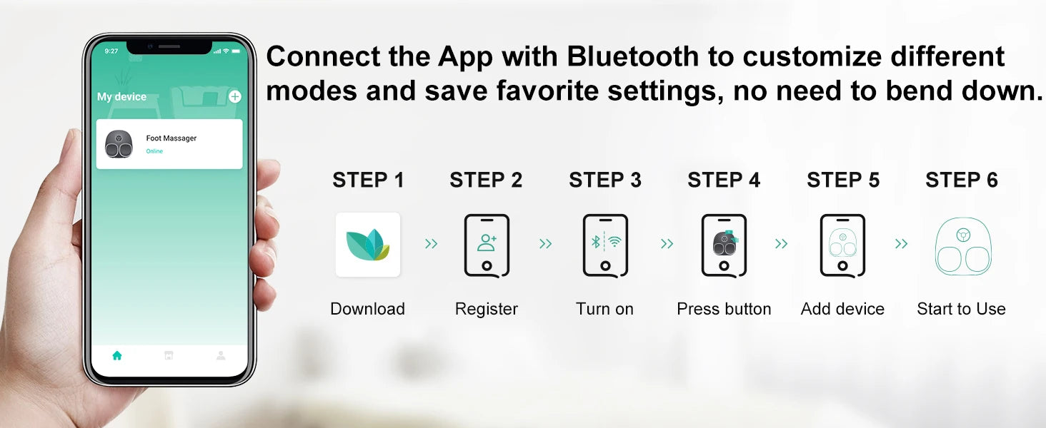 Fully Wrapped Foot Massager Machine