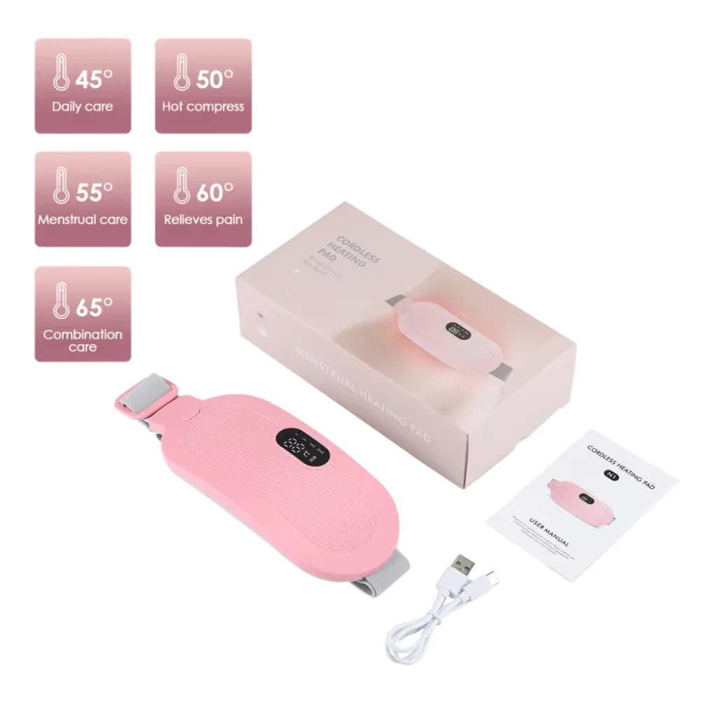 USB Menstrual Electric Heating Pad For Women Period Care