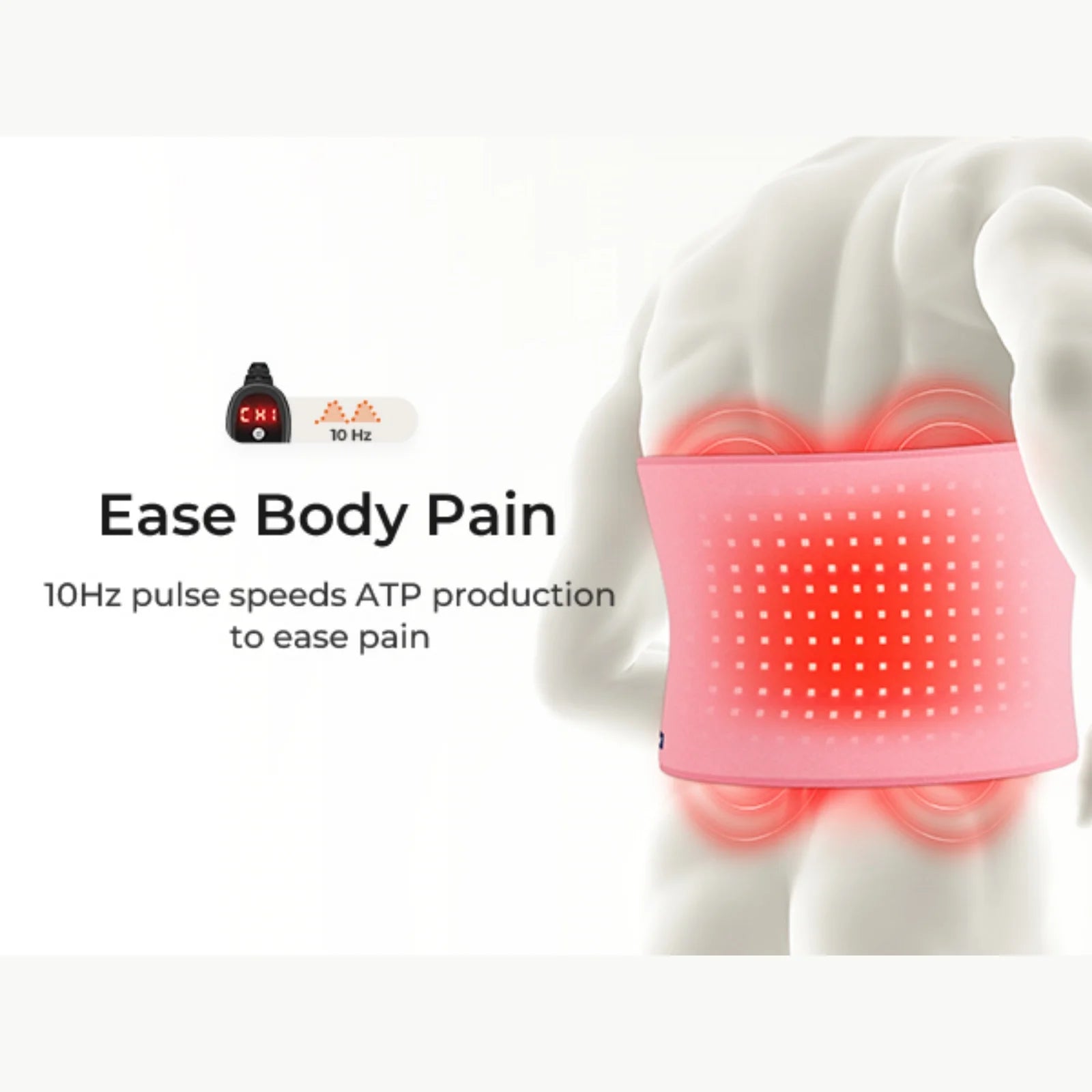 Large Red Light Therapy Belt For Body