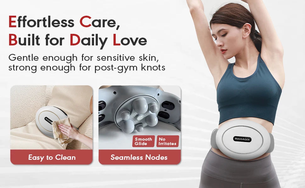 Flattening Belly Massager Machine