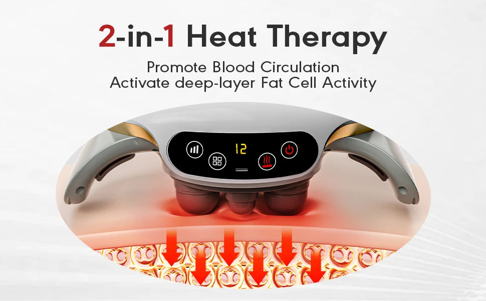 Flattening Belly Massager Machine