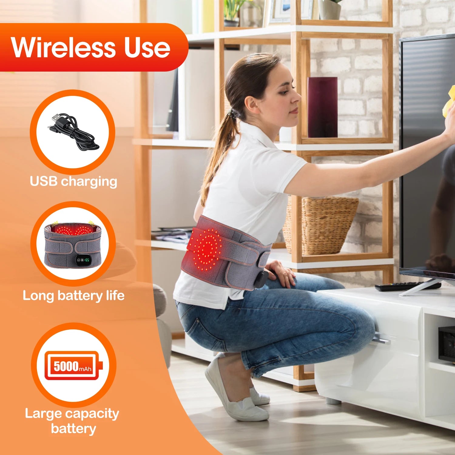 Vibration Massage Waist Belt