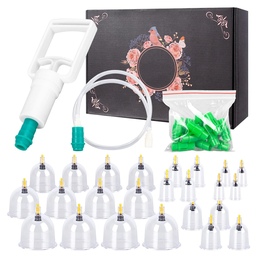 24pcs Cups Set With Pump
