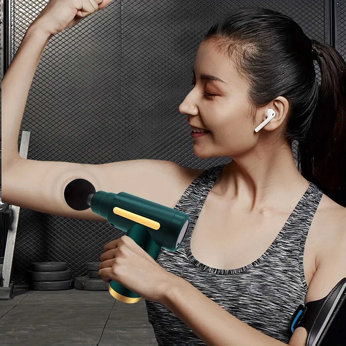 LED Display Mini Fascial Gun