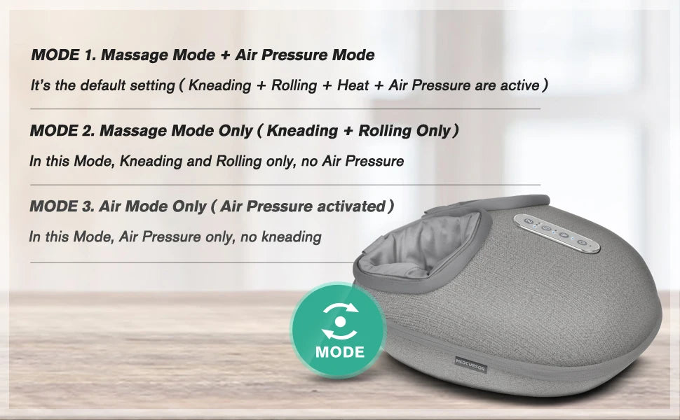 Adjustable Heating Massager For Foot