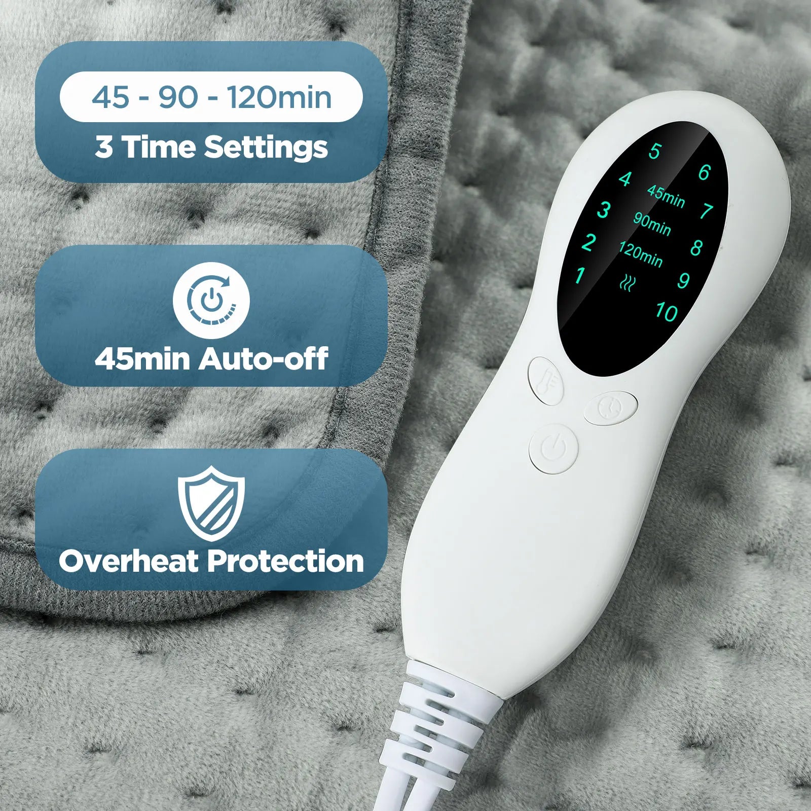 Electric Heating Pad Blanket