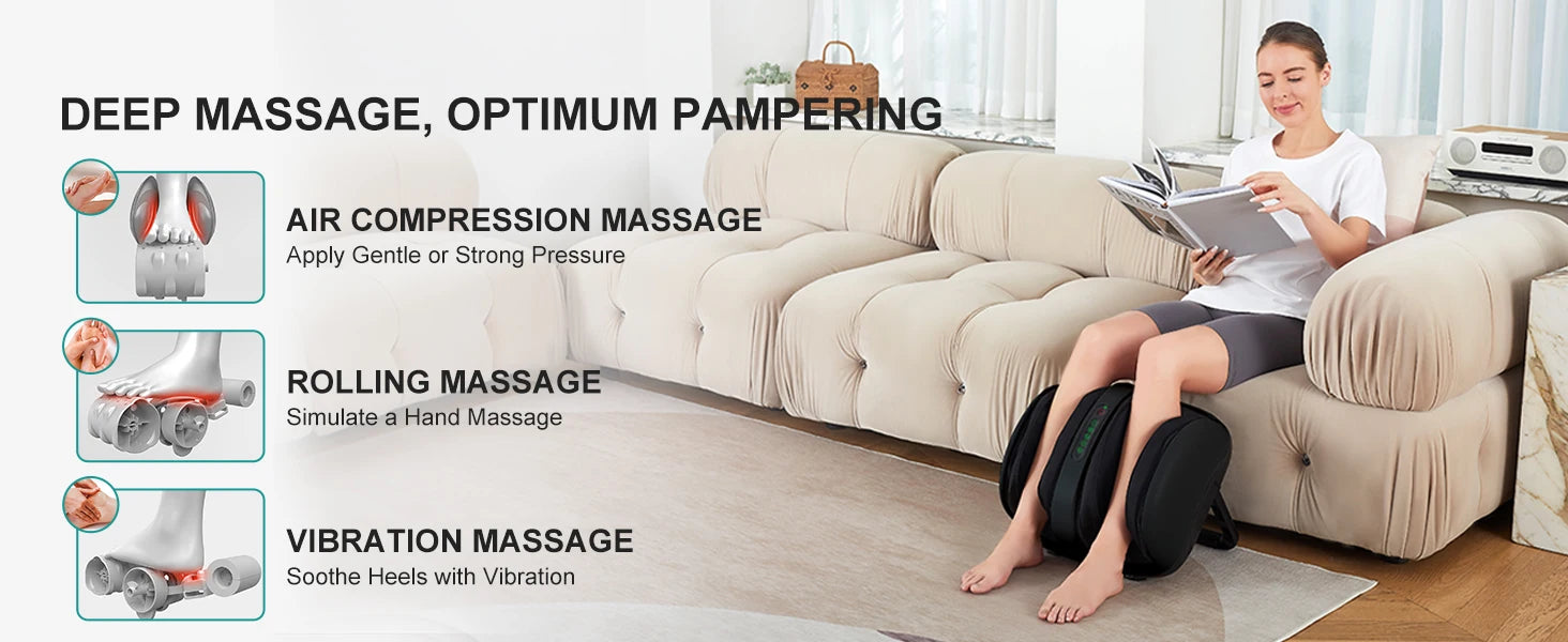 Electric Foot Pain Relief Massager