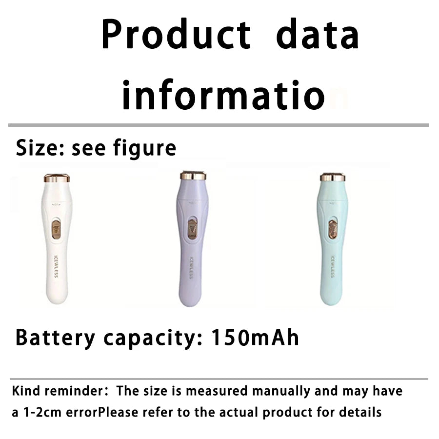 3-in-1 Electric Hair Removal Set