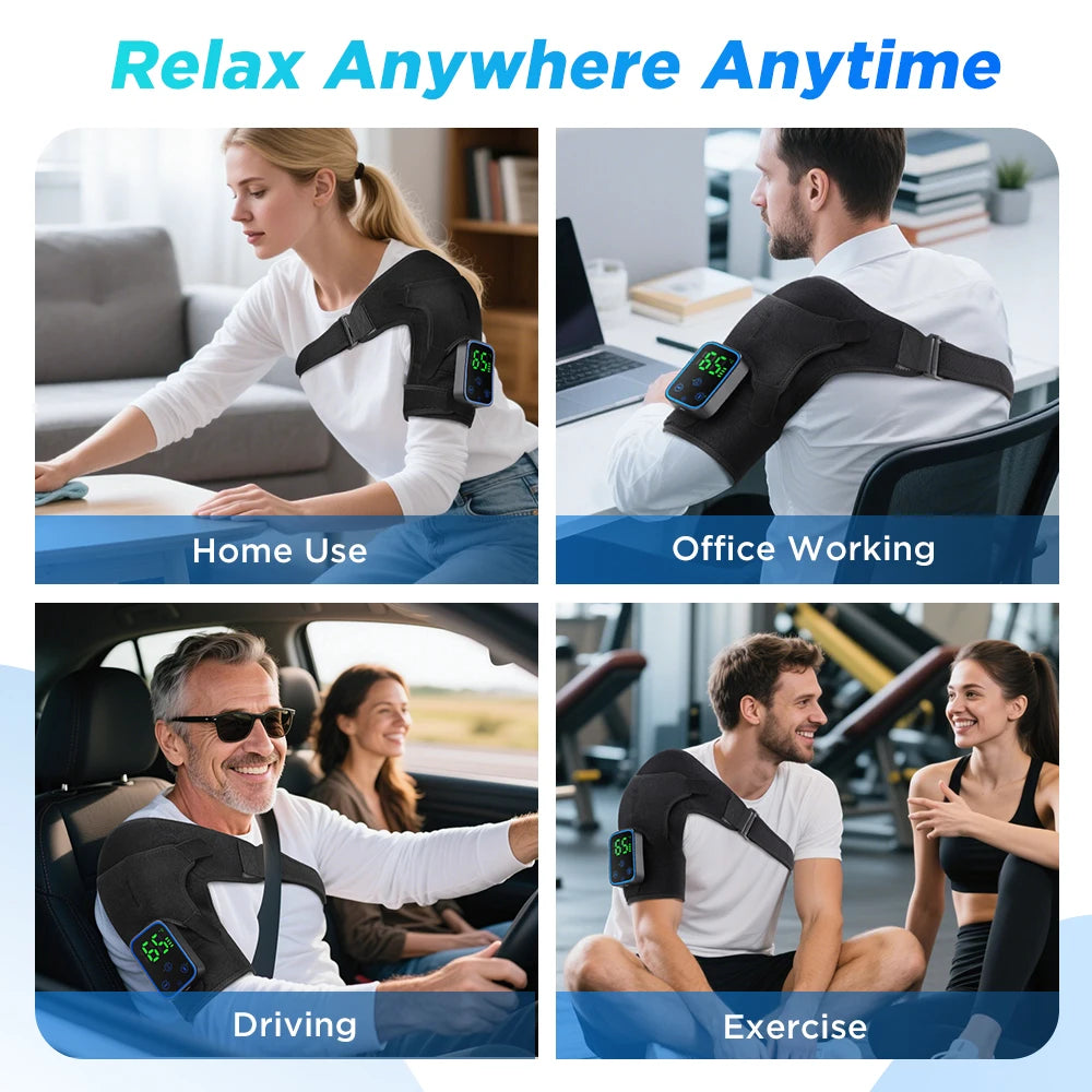 APP-Controlled Massager Pad Wrap