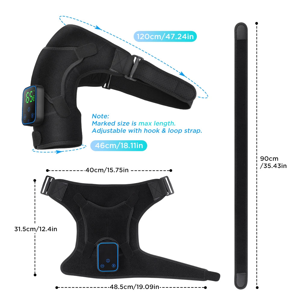 APP-Controlled Massager Pad Wrap