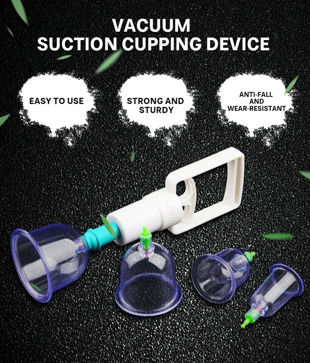 6Pcs Vacuum Cups Set With Pumping Gun
