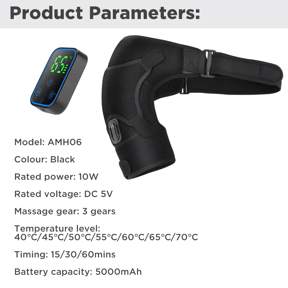 APP-Controlled Massager Pad Wrap