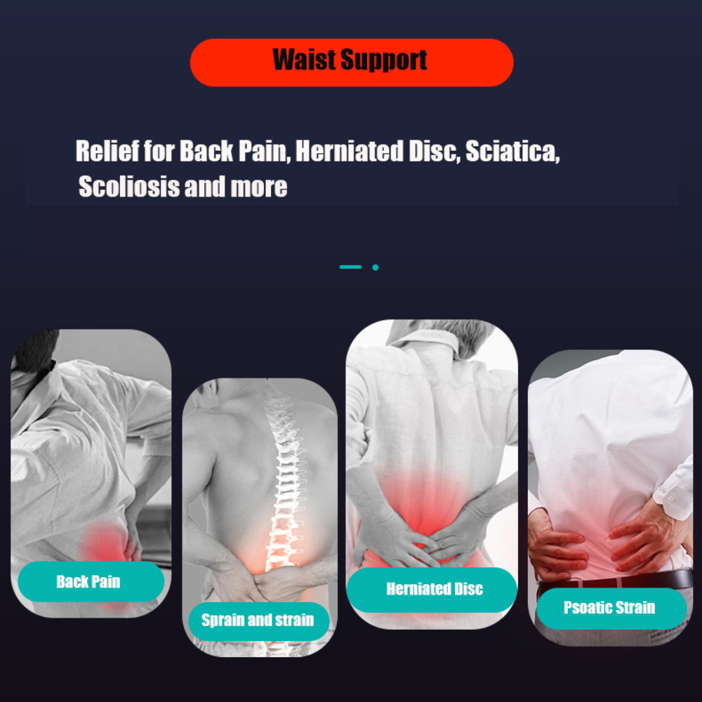 Back Support Belt For Low Back Pain , Orthopedic Brace Prevents Injuries