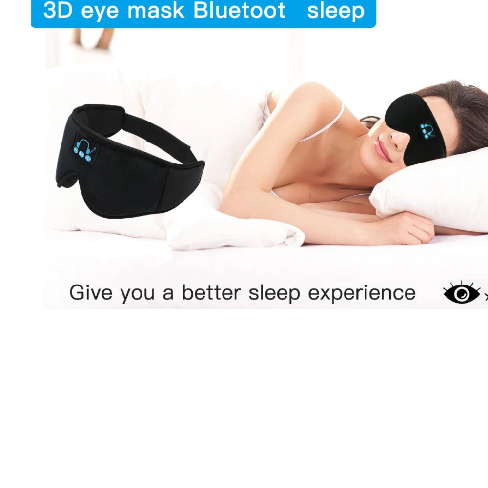 Noise Cancelling 3D Wireless Stereo Earphone Phone Headband Sleep Soft Earphones