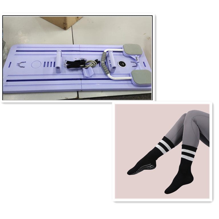 Multifunctional Fitness Board Flat Support Chest And Abdominal Muscle Equipment Household Abdominal Wheel