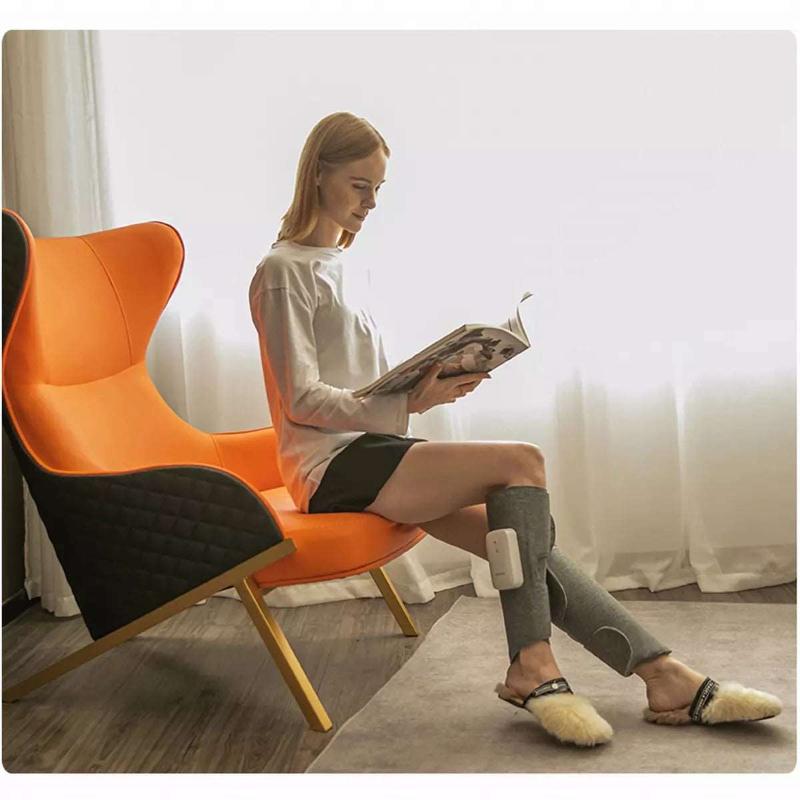 Light Gray EnovaCare™ Heated Leg Massager