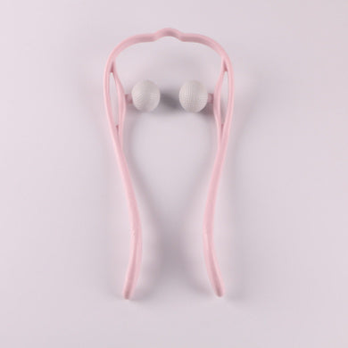 Six-Wheel Manual Neck Massager – Multifunctional Roller Tool for Pain Relief