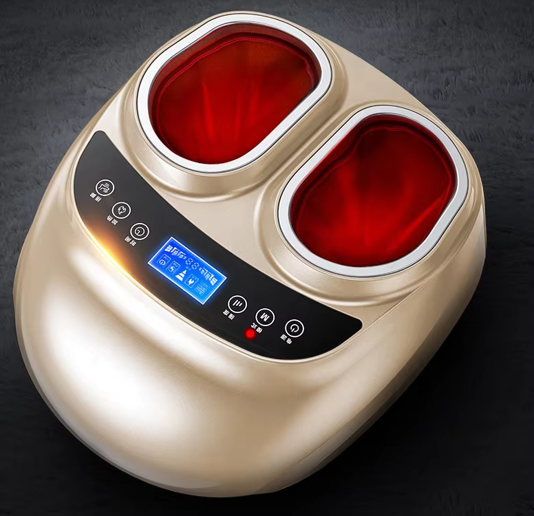 Lumafeet Foot Massager Machine with Soothing Heat, Deep Kneading Therapy, Air Compression, Improve Blood Circulation,