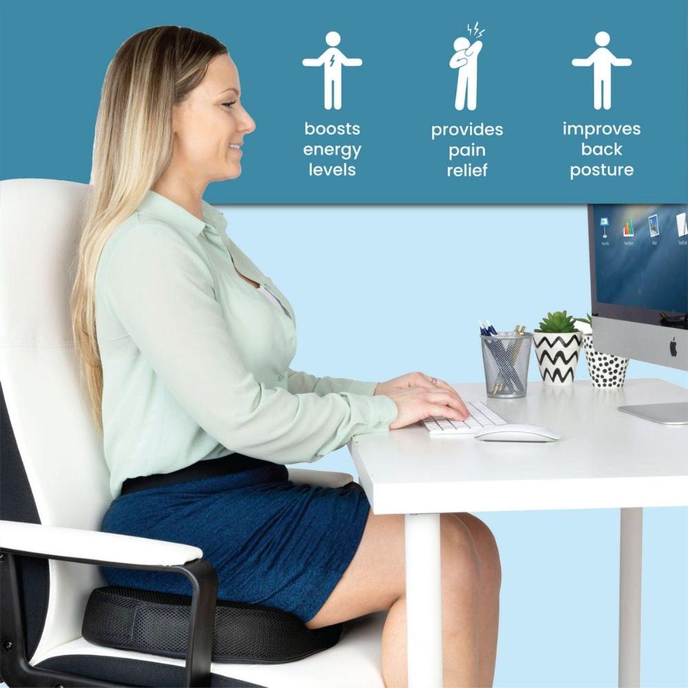 Memory Foam Seat Cushion office chair use