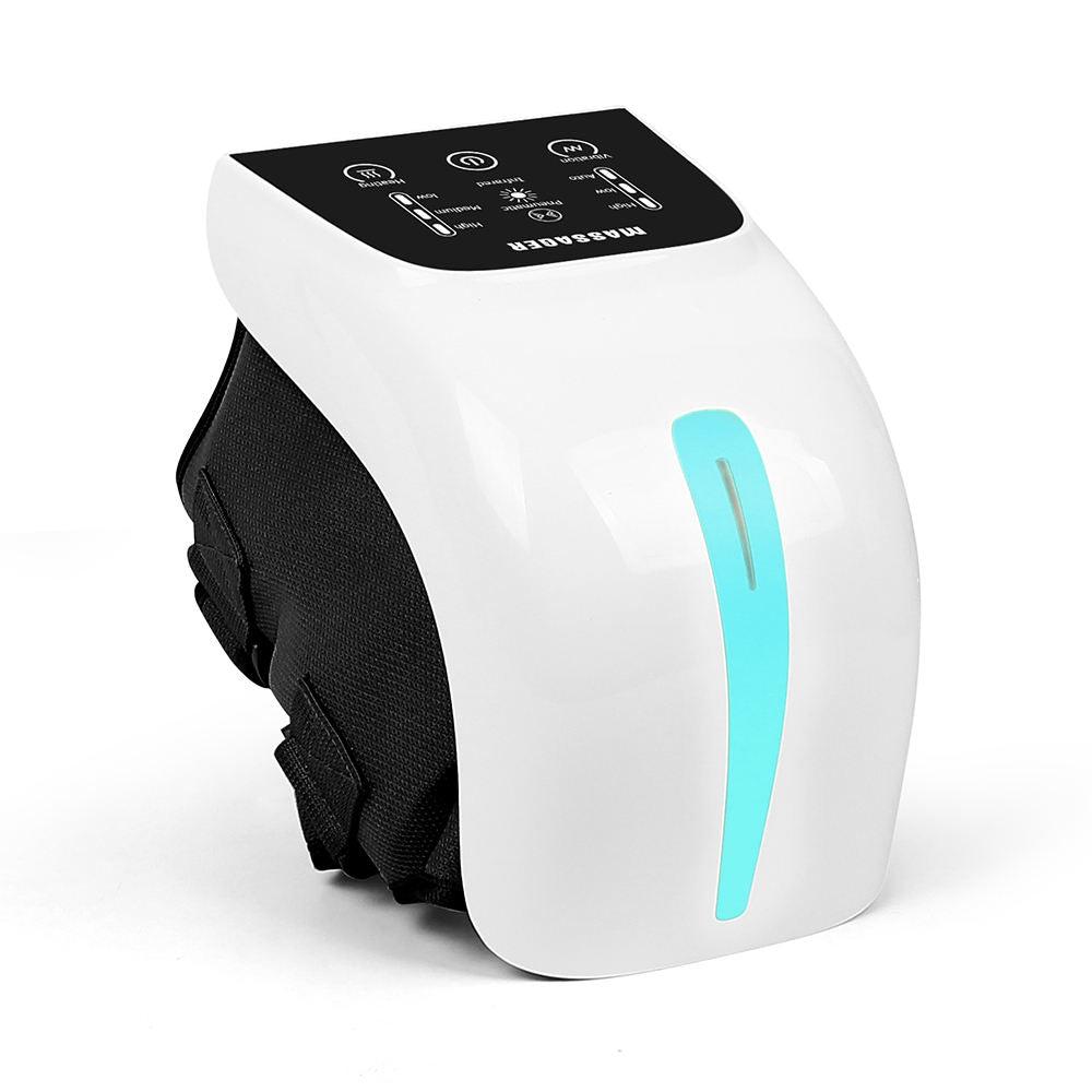 blue Electric Heating Knee Massager