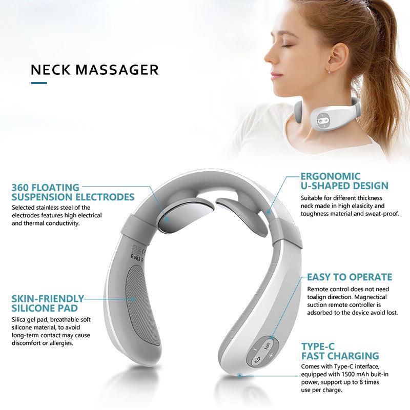 Infrared Neck and Shoulder Massager Feature