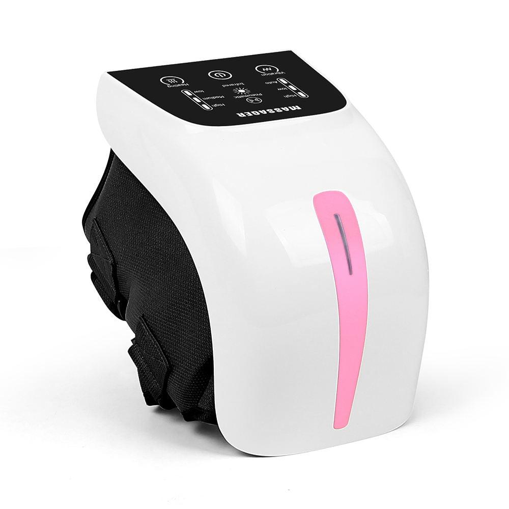 pink Electric Heating Knee Massager
