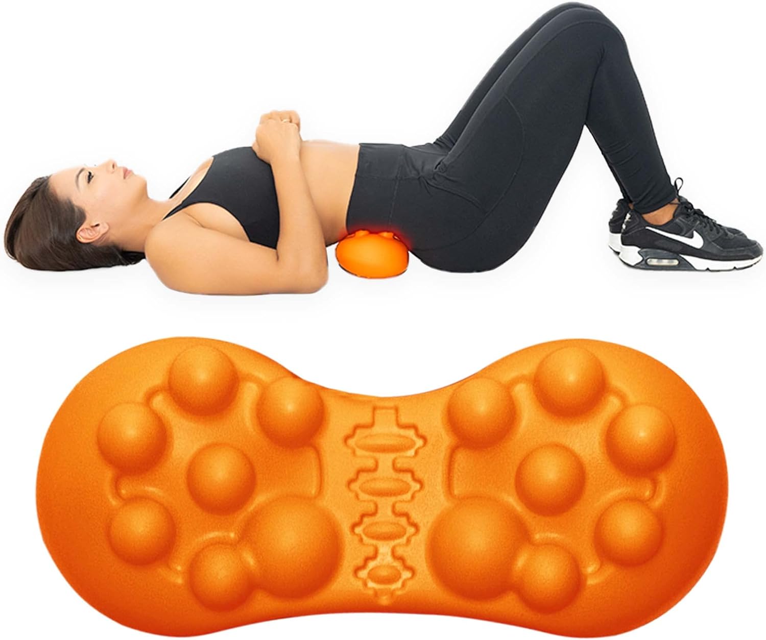 Hip & Lower Back Pain Relief Massager – Sciatica, Psoas Release, and Piriformis Syndrome Trigger Point Tool