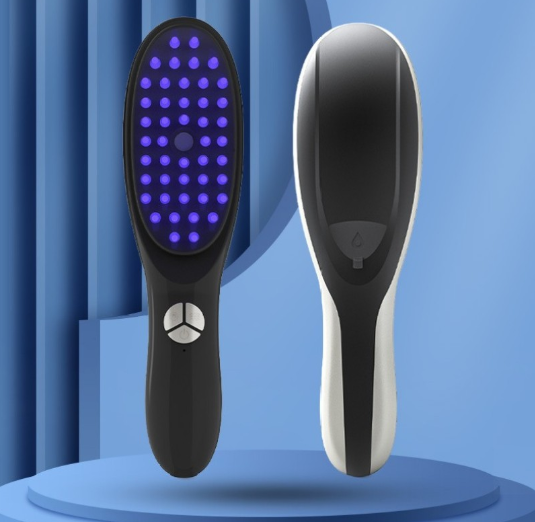 Vibrating Hair Care Red/Blue Light Spray Comb