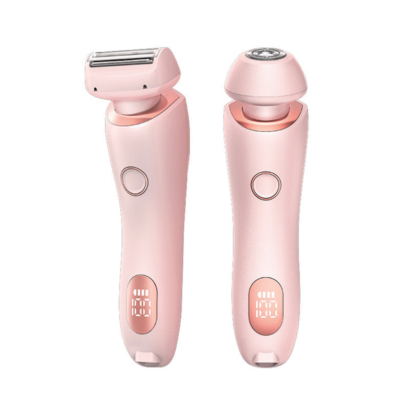 2-in-1 USB rechargeable epilator for hair removal