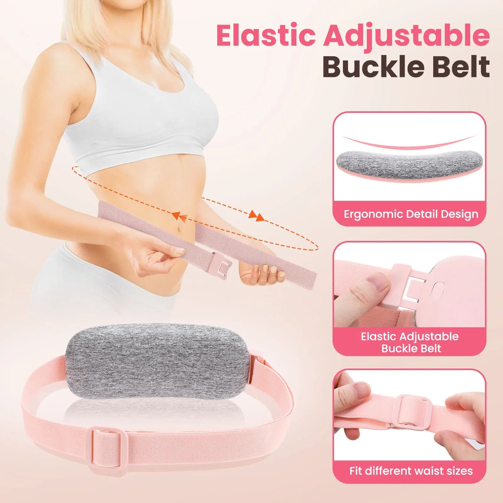 Rechargeable Menstrual Heating Pads Belt