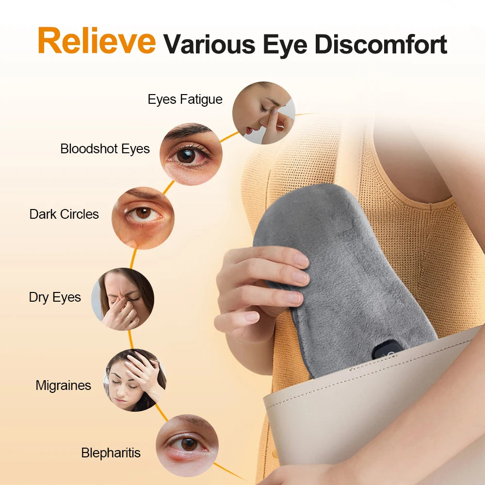 Hot Compress Massager Eye Mask