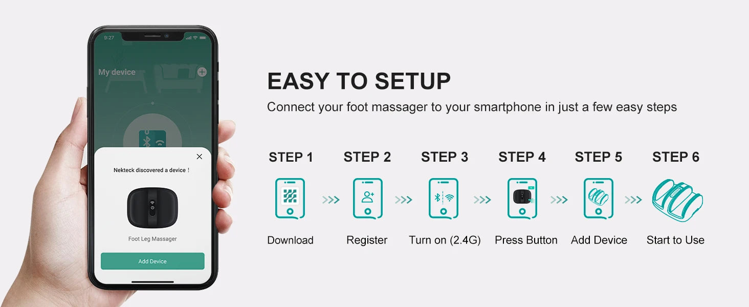 Electric Foot Pain Relief Massager