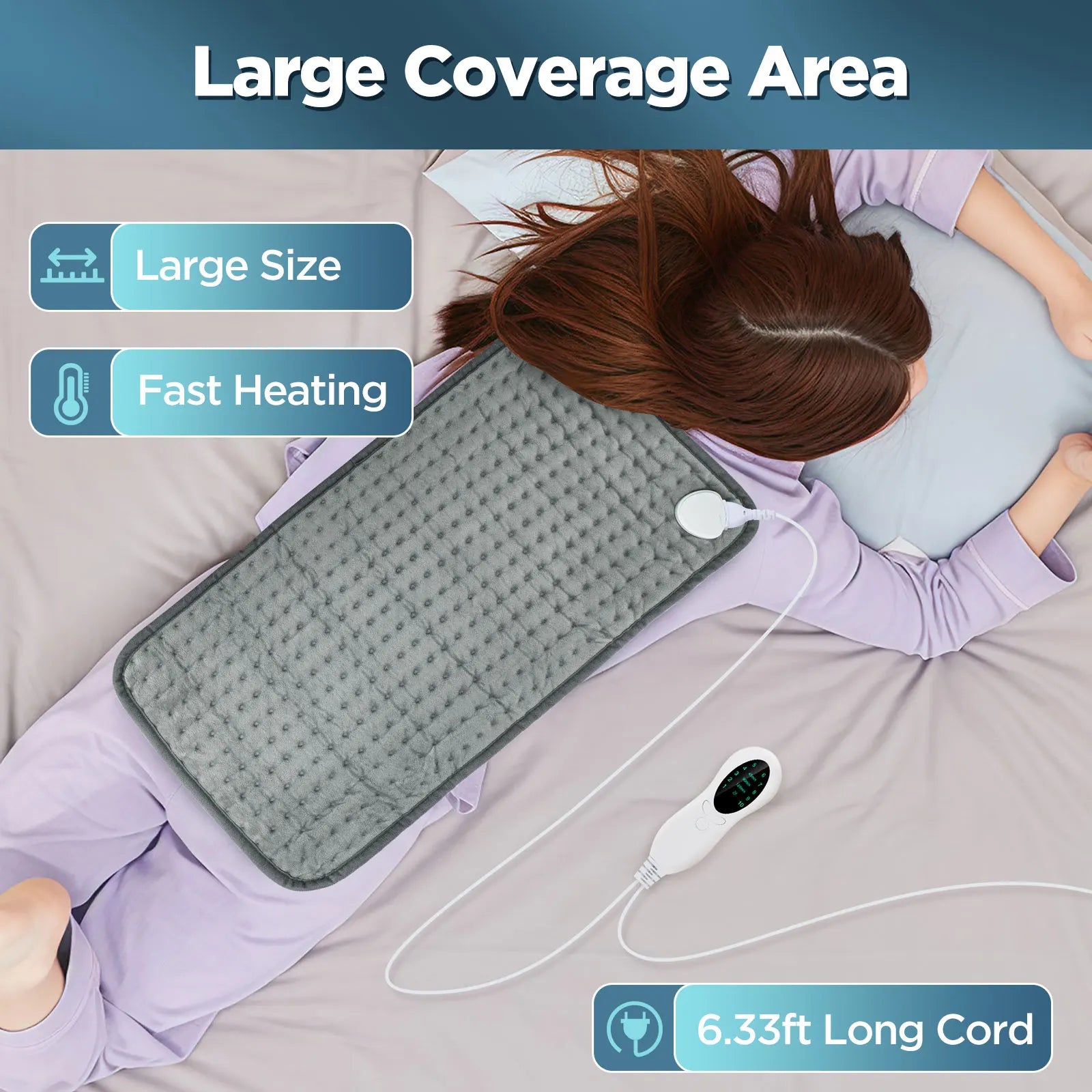 Electric Heating Pad Blanket
